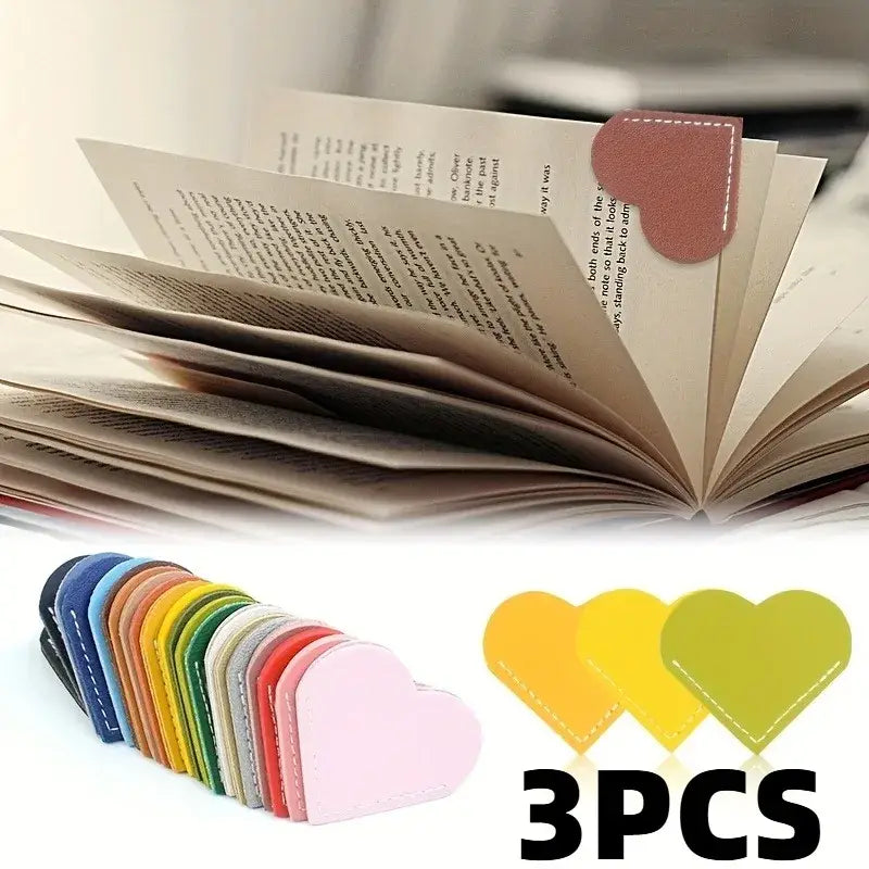 magnetic leather reading bookmark