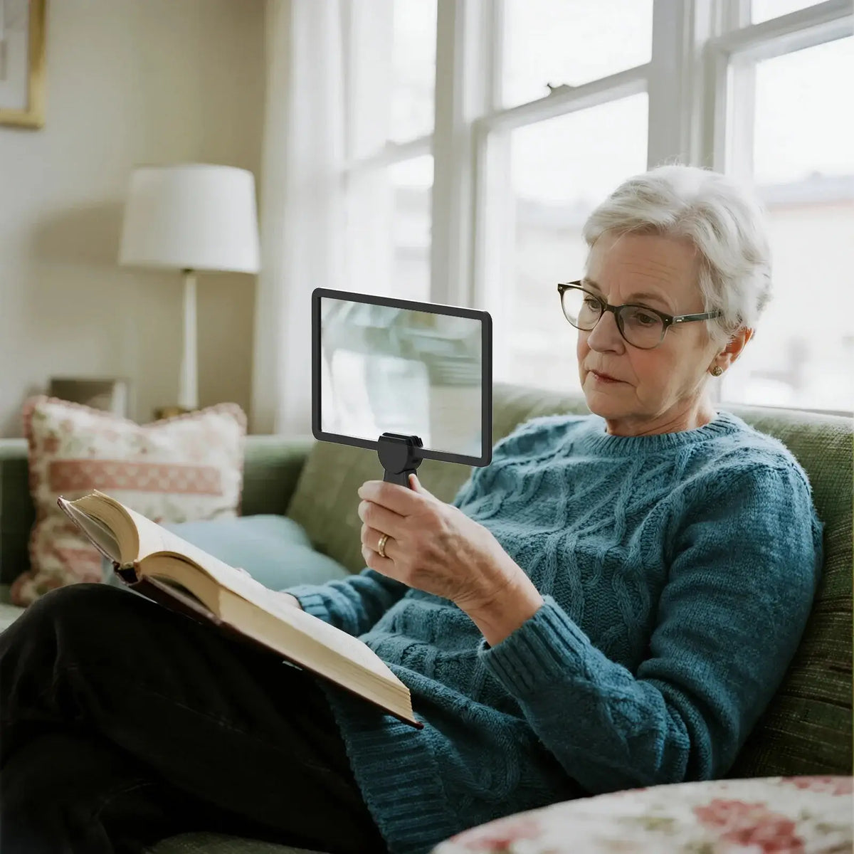hands free magnifying glass for close up viewing