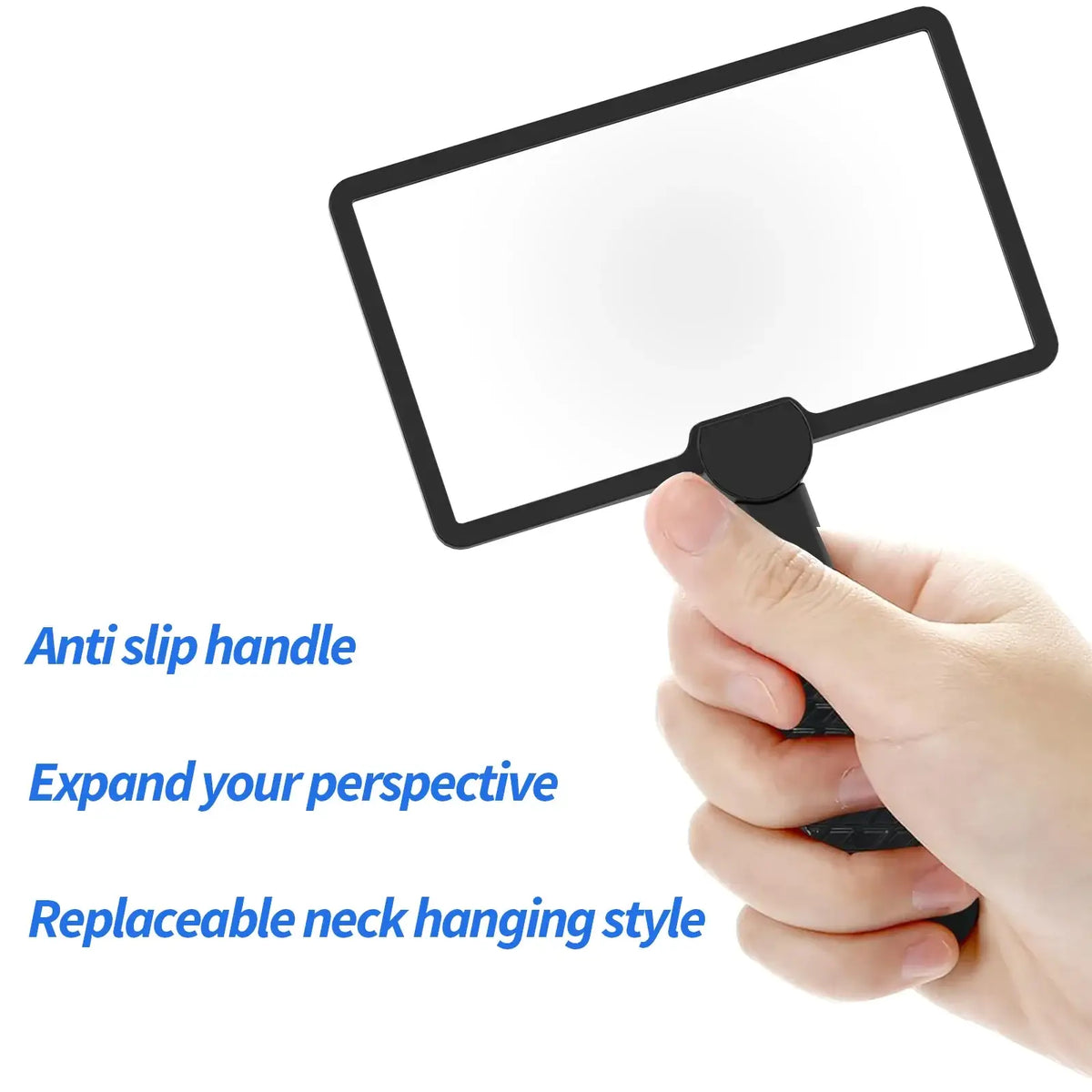 magnifying glass accessory for easy reading