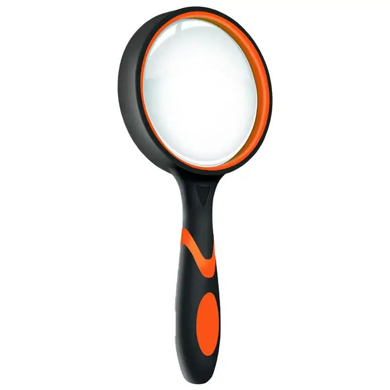 Magnifying glass for reading elderly - Orange / 100mm