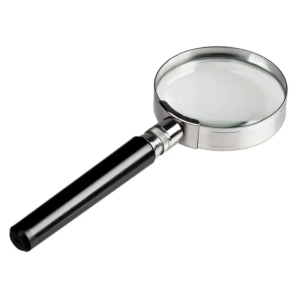 Magnifying glass for reading small print
