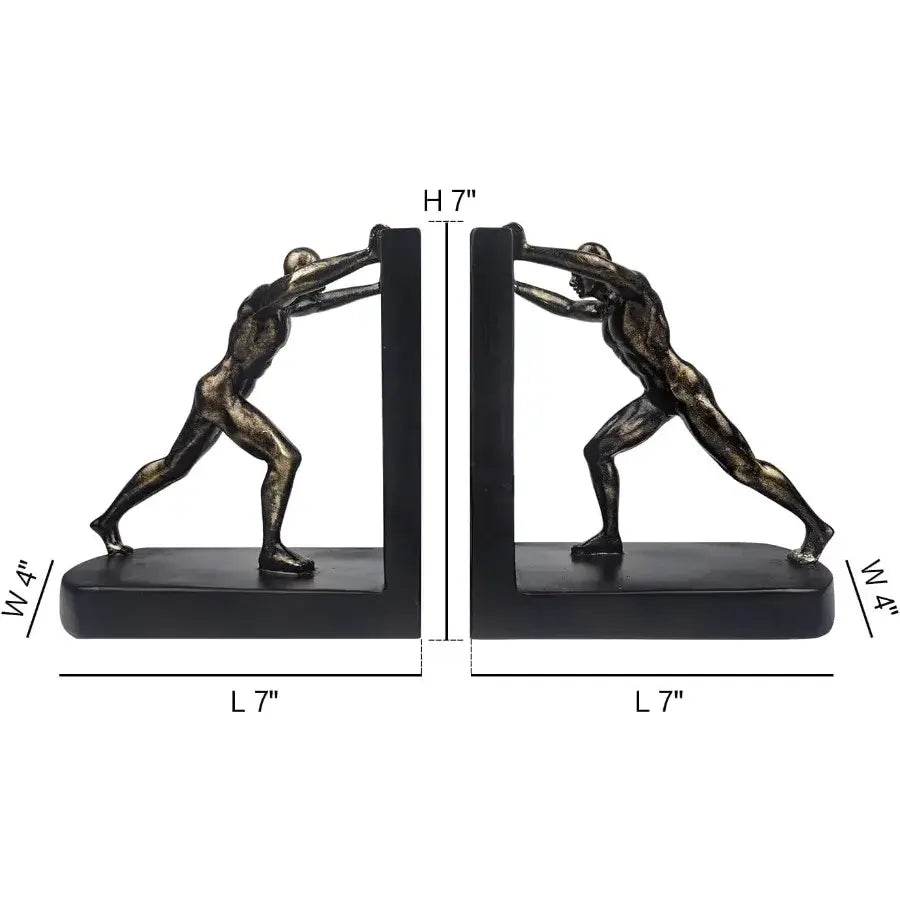 contemporary decorative bookends for home
