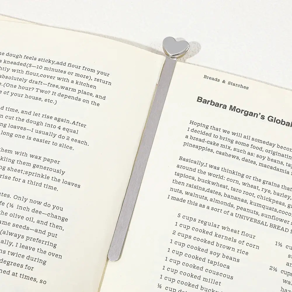 versatile metal page clip for bookmarks