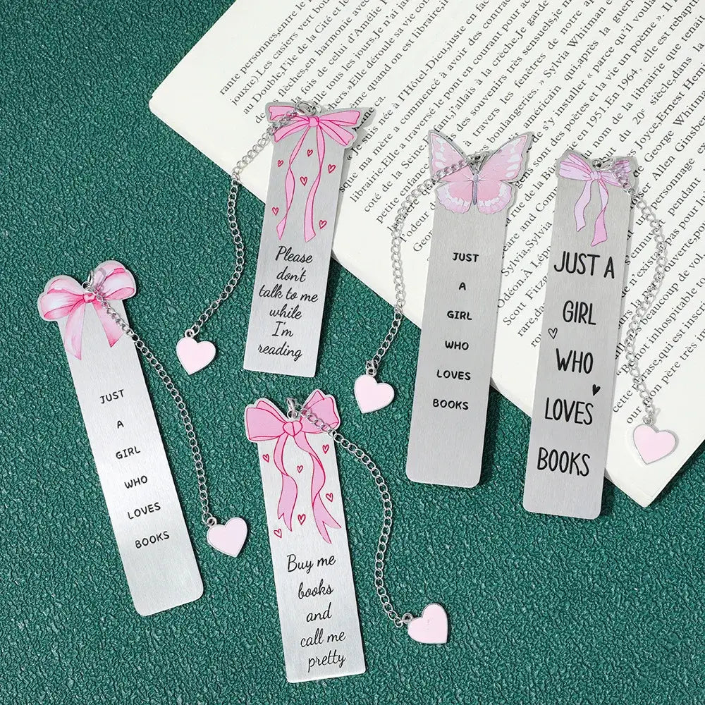 artistic metal butterfly bookmark