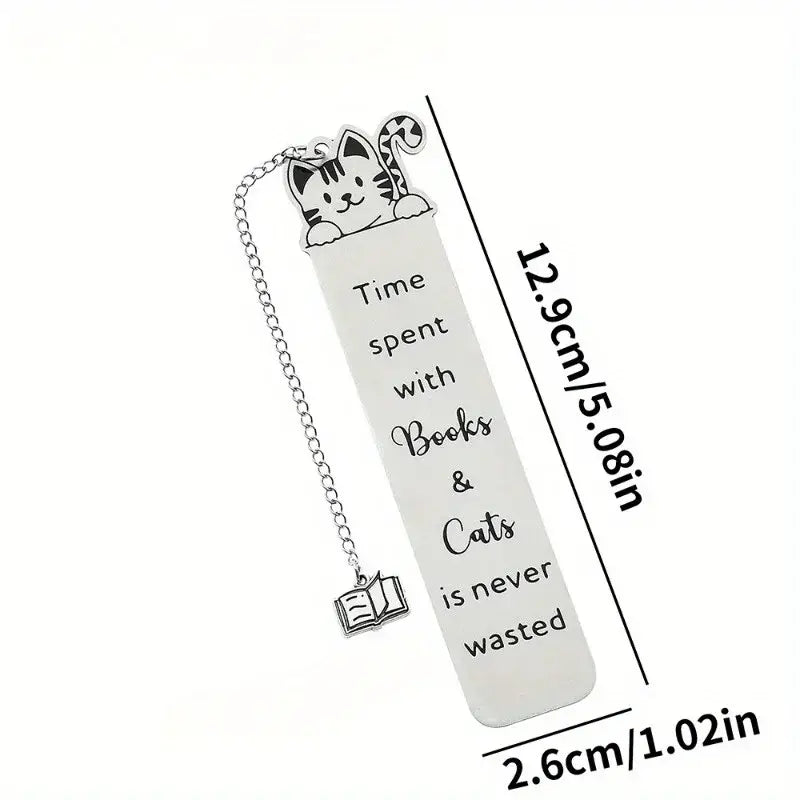 durable chain bookmark for books