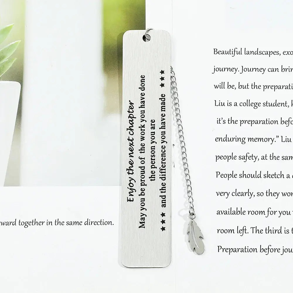 religious cross shaped metal bookmark