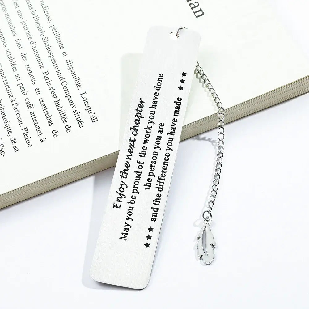 stylish metal cross book clip