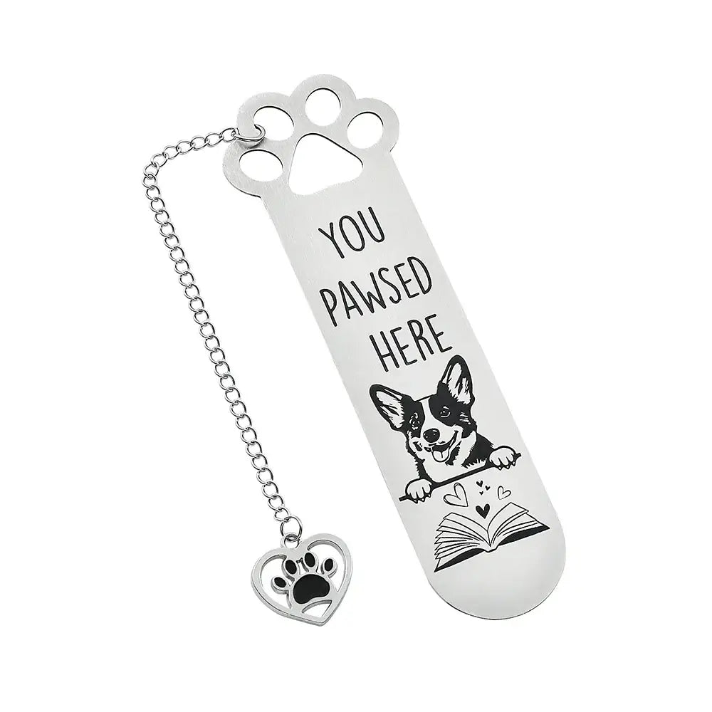 custom engraved metal bookmark for students