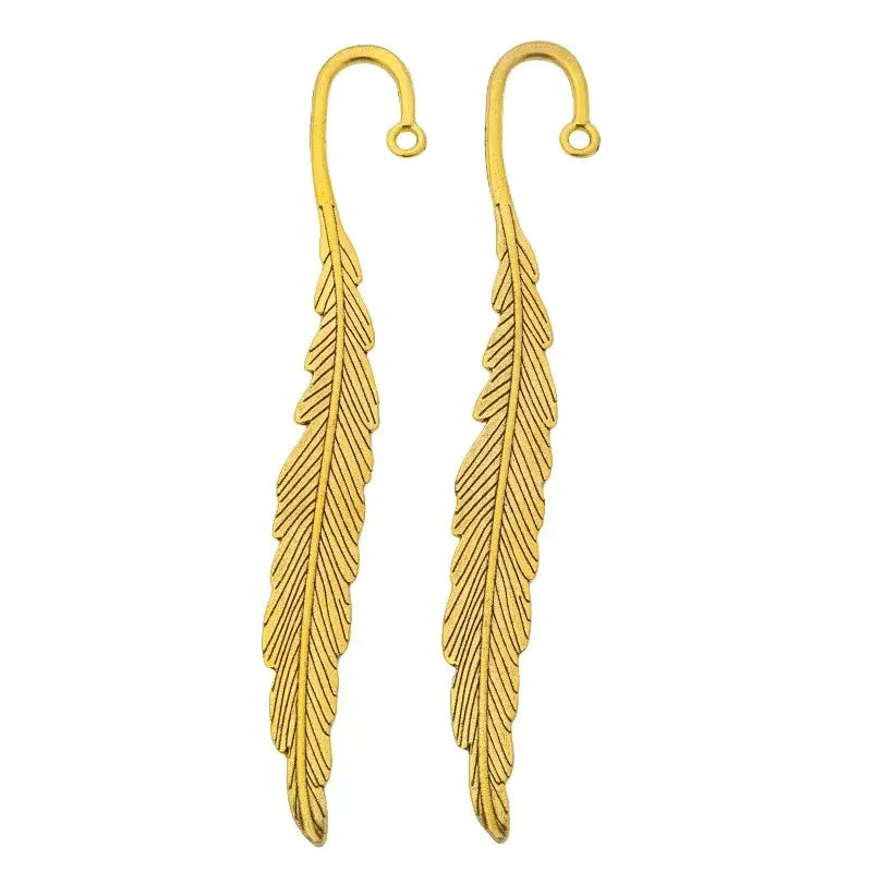 Metal Feather Bookmark
