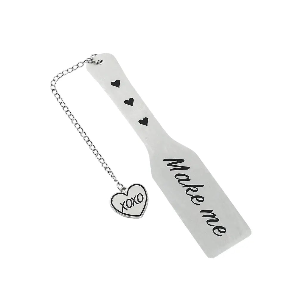 heart shaped metal page marker