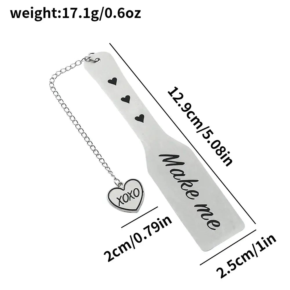 elegant heart bookmark for reading