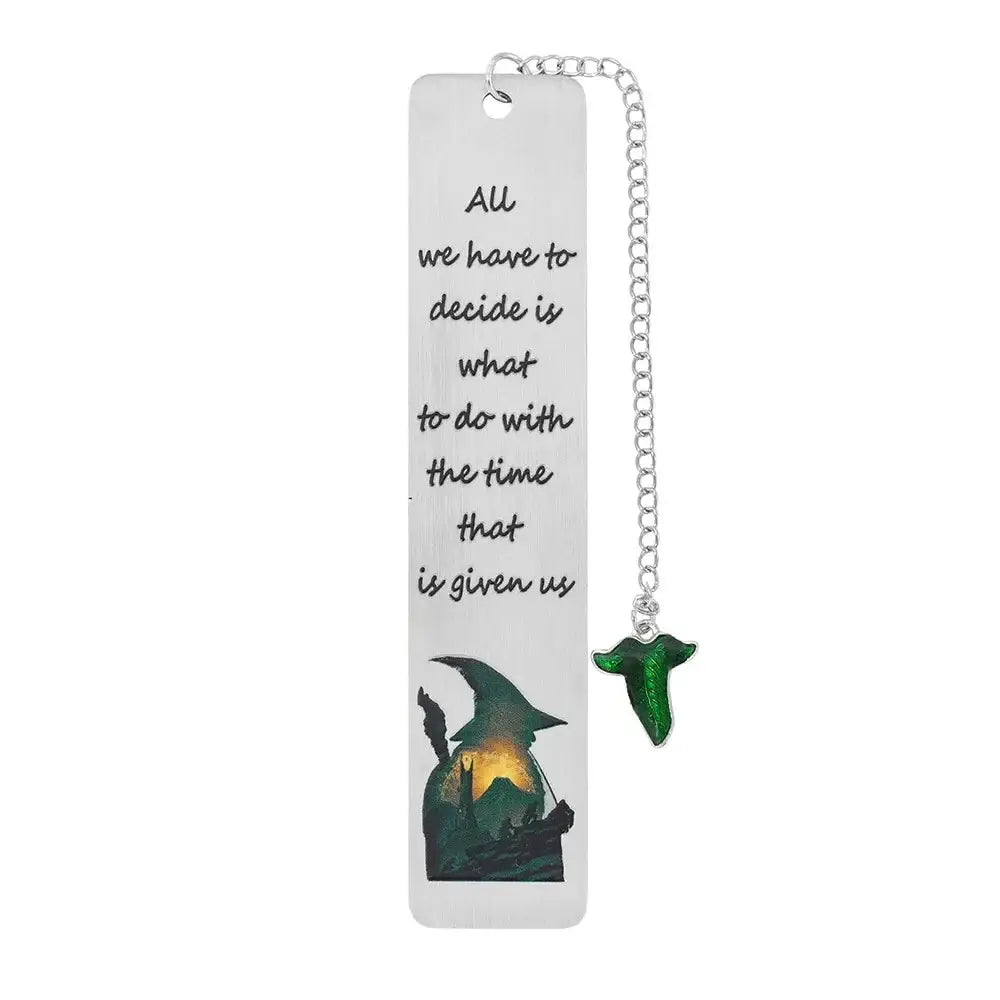 stylish hollow design metal bookmark
