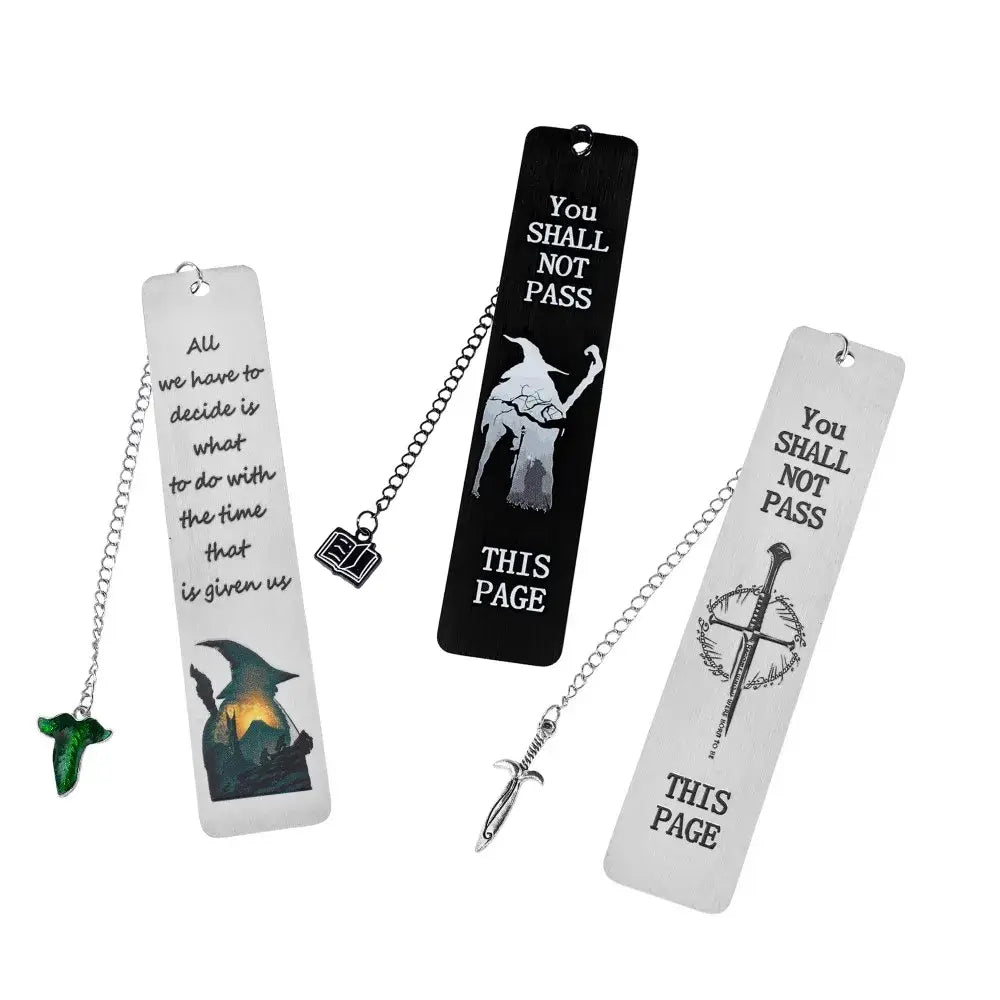 Metal Hollow Bookmark