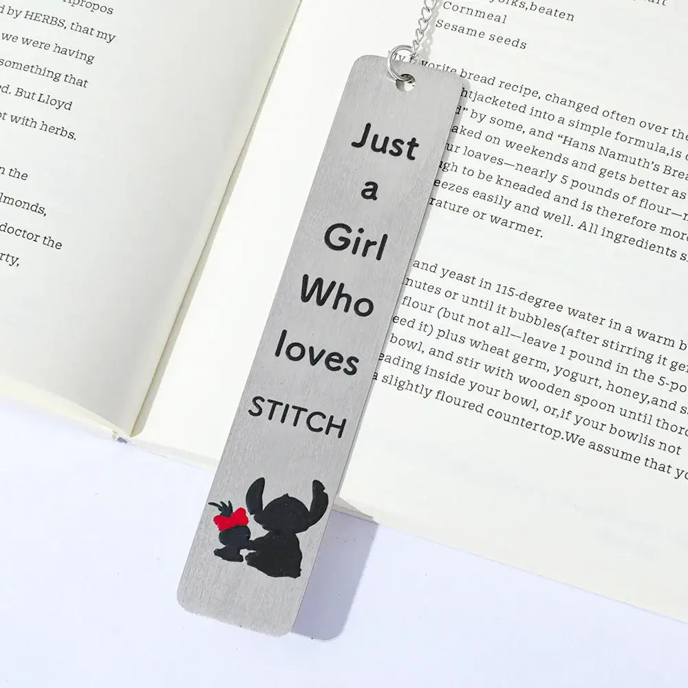 stylish metal page marker