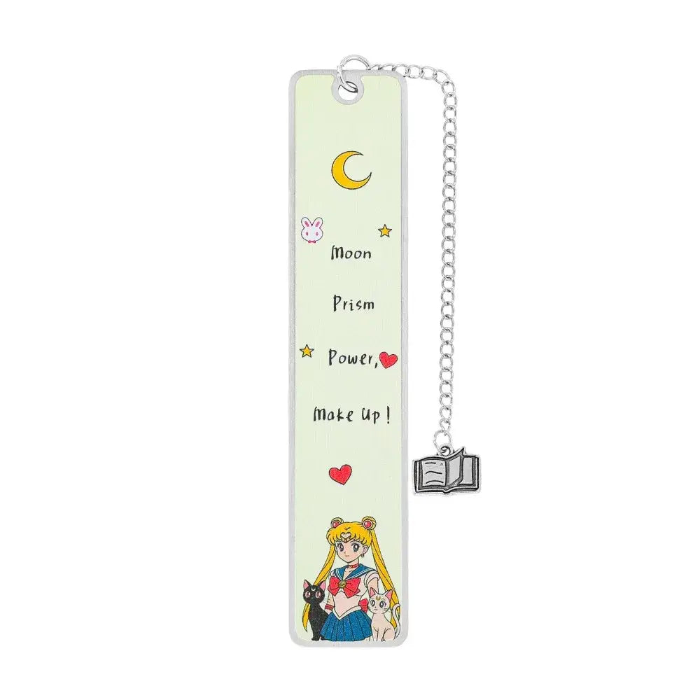 metal bookmark inspired by the moon