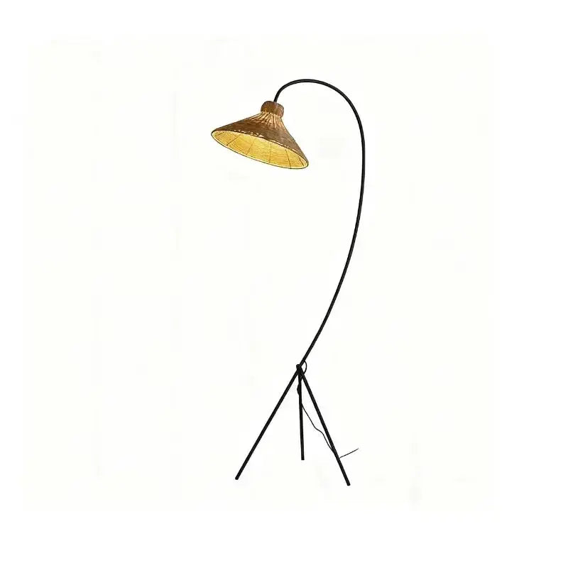 Stylish reading lamp with a Mid Century aesthetic