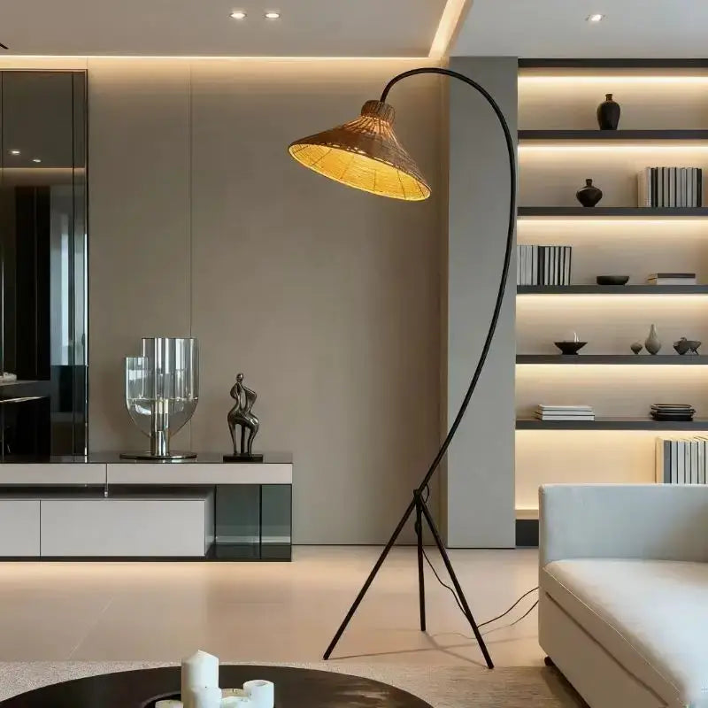 Mid-Century Modern Floor Reading Lamp