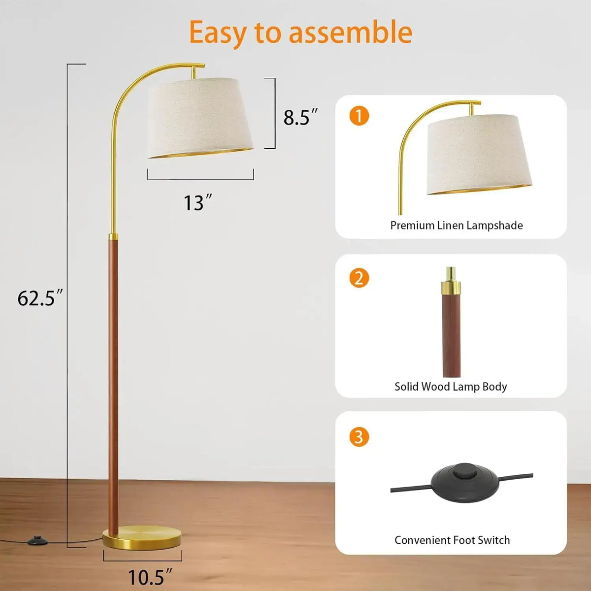 stylish arc lighting solution