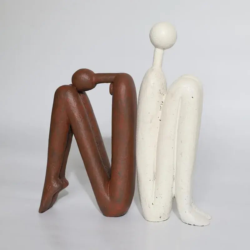 artistic bookend for home organization