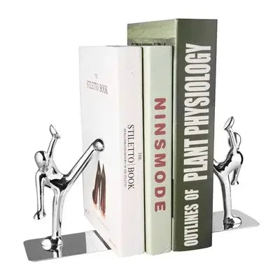 modern bookend for stylish bookshelf