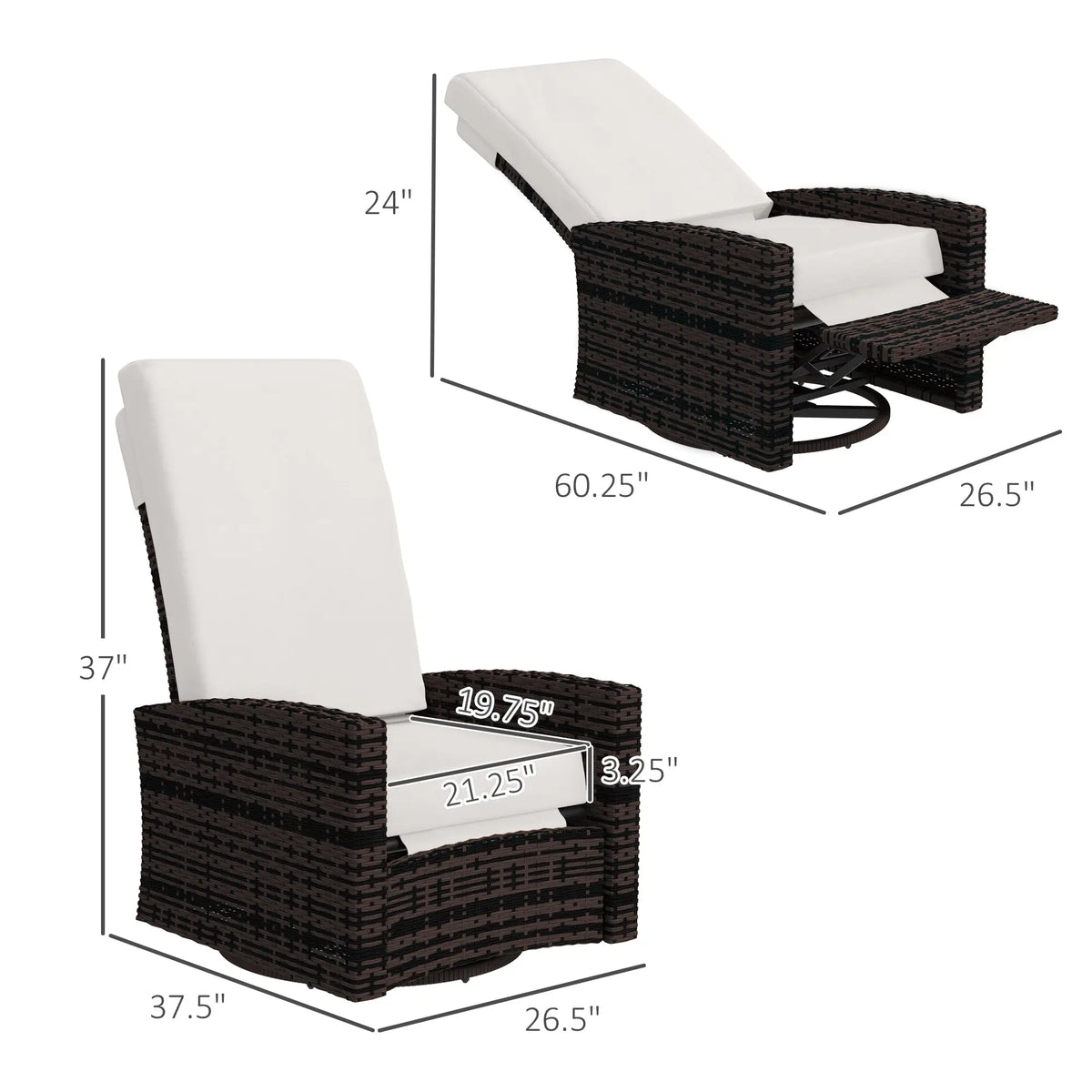 stylish outdoor chair for reading