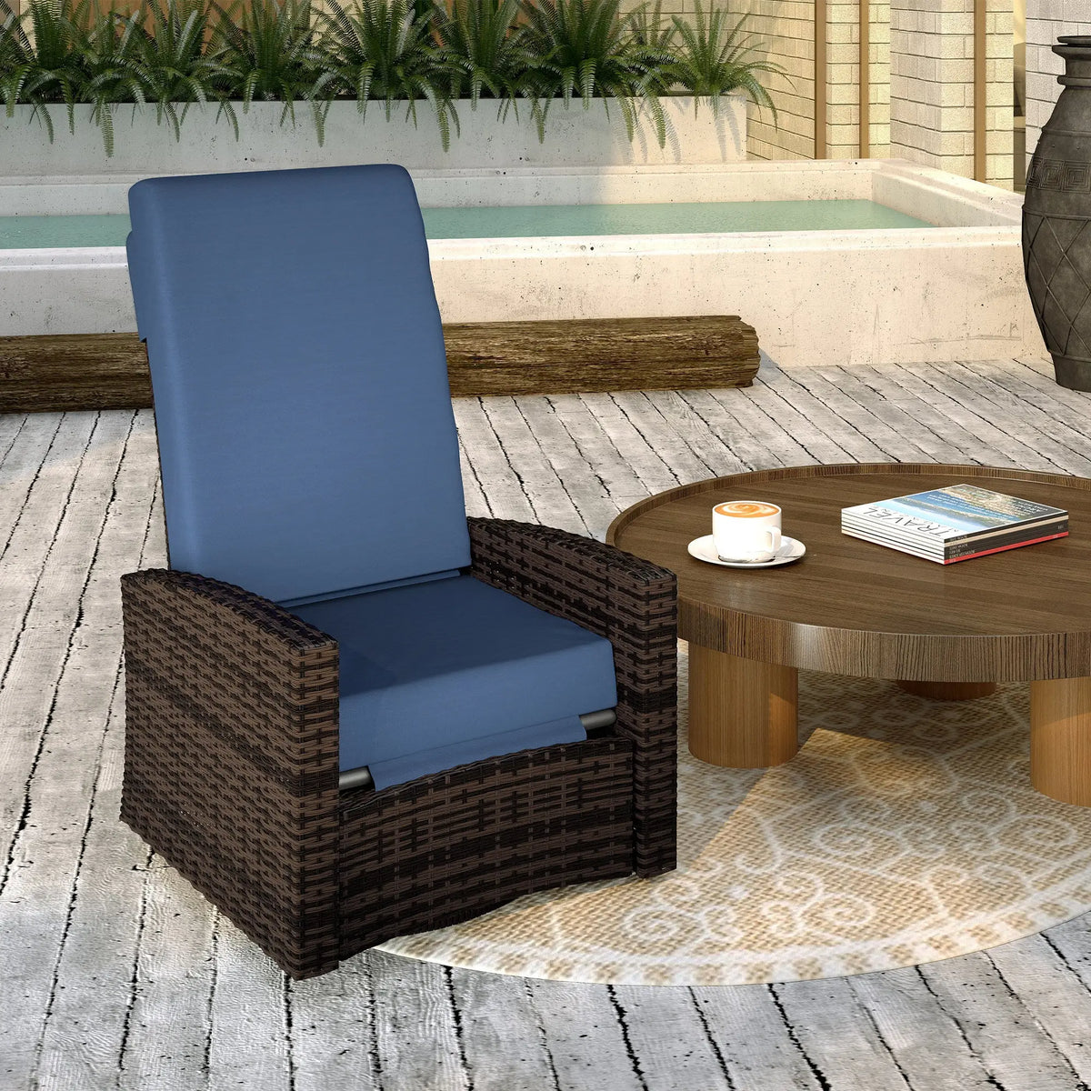 mesh chair for outdoor reading sessions