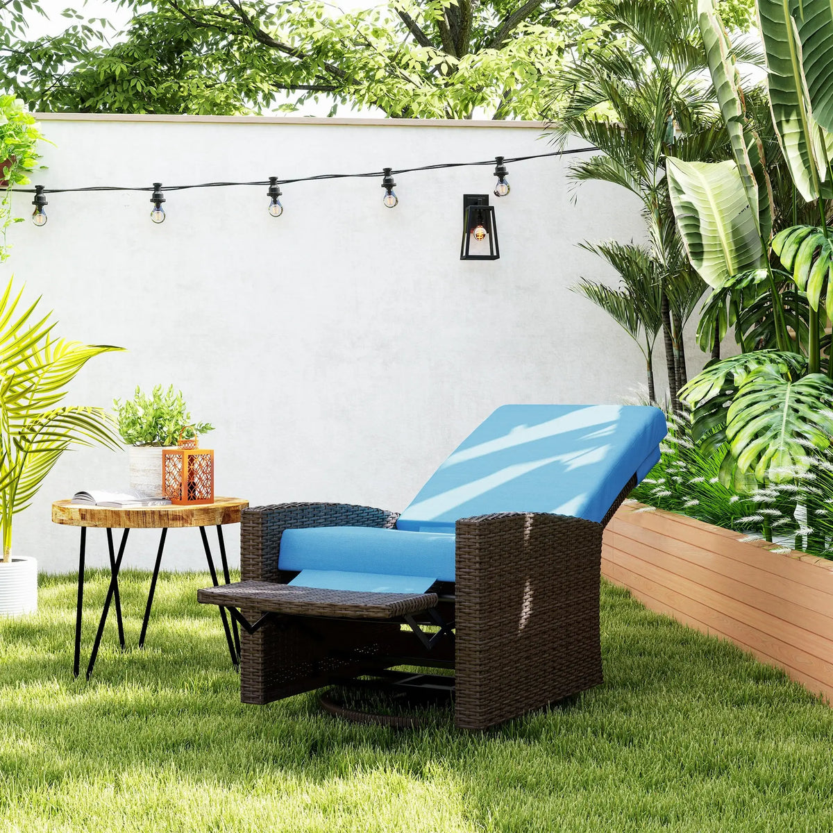furniture for reading comfort outside
