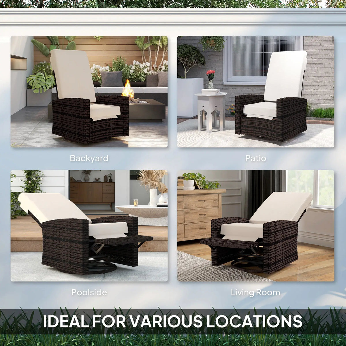 outdoor seating for book lovers