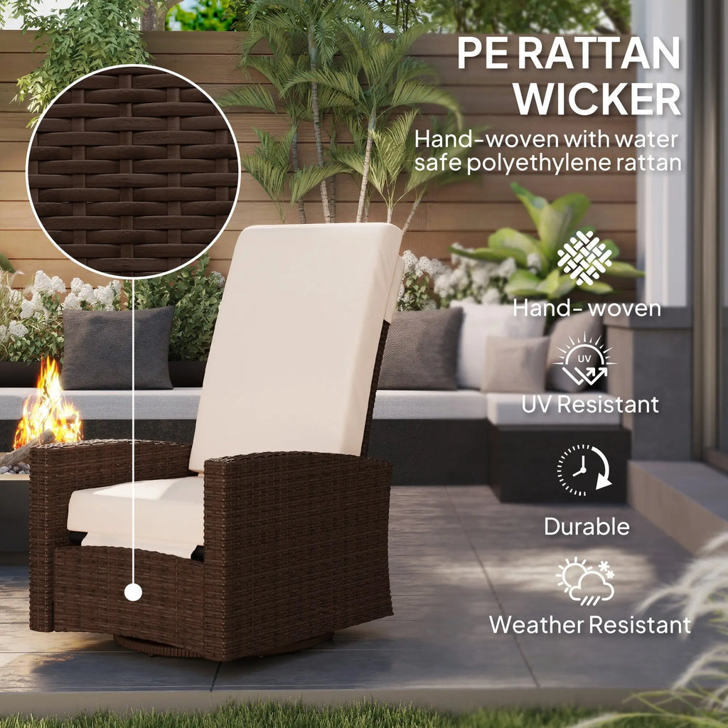 comfortable outdoor reading chair