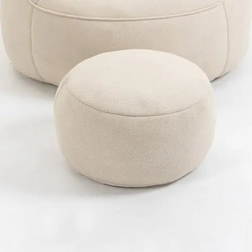 ergonomic reading chair with matching ottoman