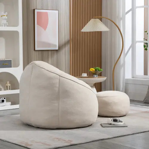 high-quality chair with a footrest
