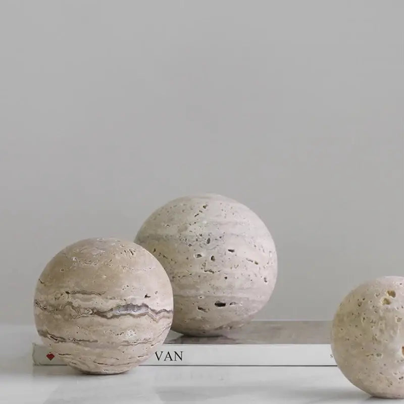 stylish natural stone bookend for shelves