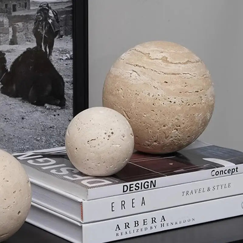 handcrafted stone bookend for books