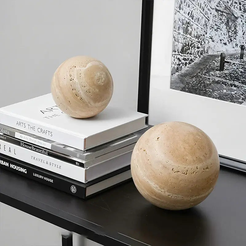 decorative natural stone bookend