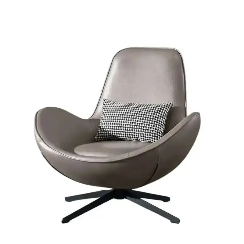 reading chair upholstered in premium leather