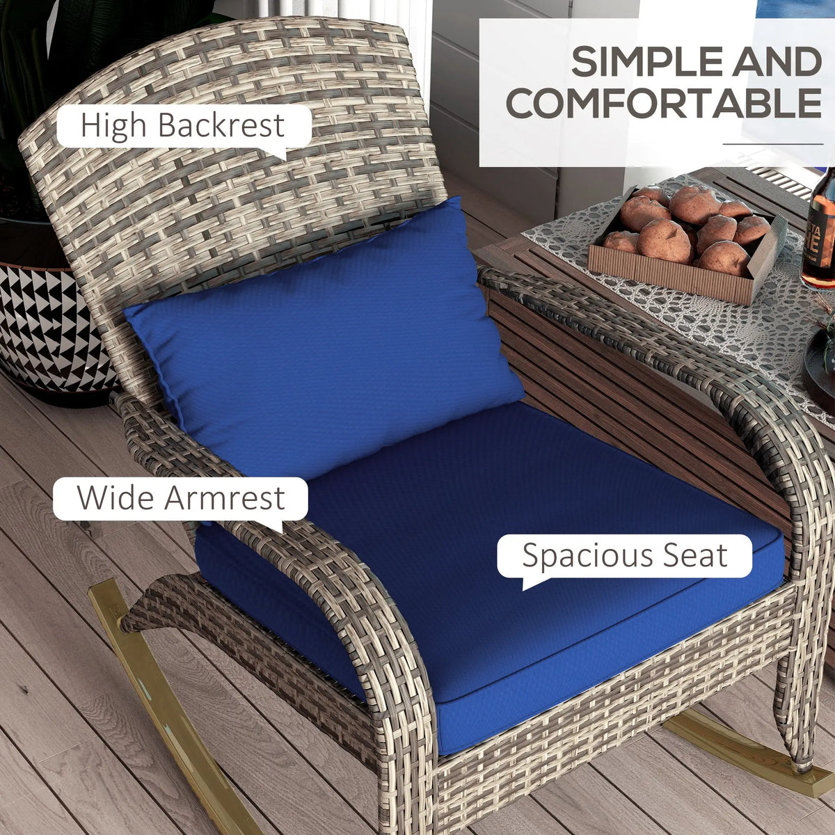 weather-resistant lounge chair for reading