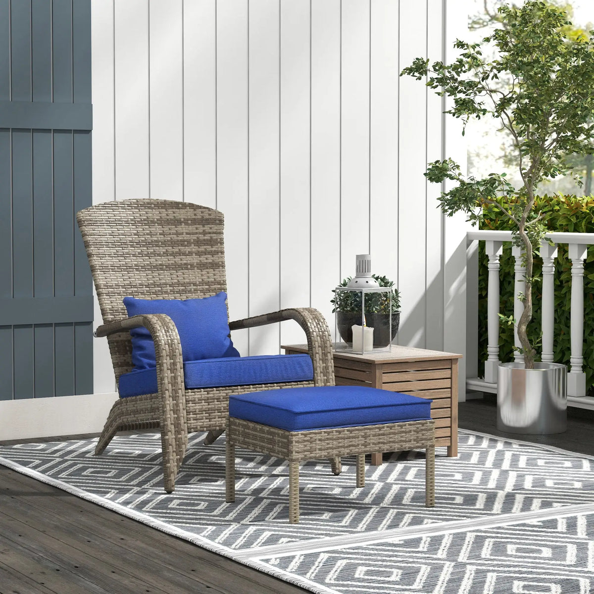 comfortable outdoor reading chair