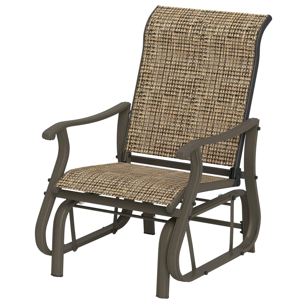 cozy outdoor chair perfect for reading