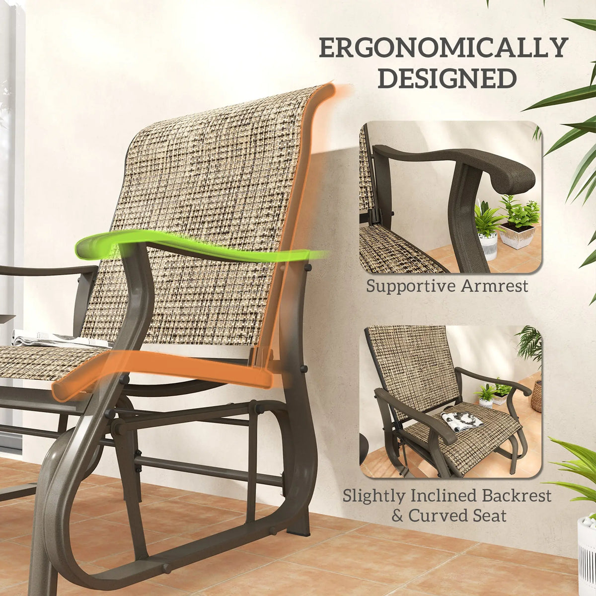 comfortable reading chair for outdoor use
