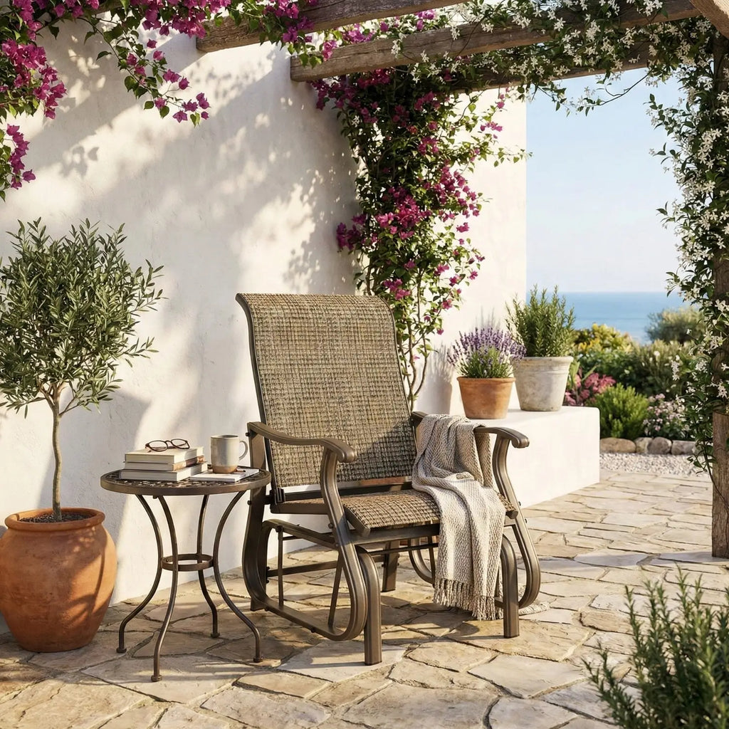 Outdoor reading lounge chair