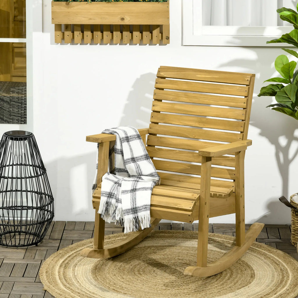 Outdoor reading nook chair