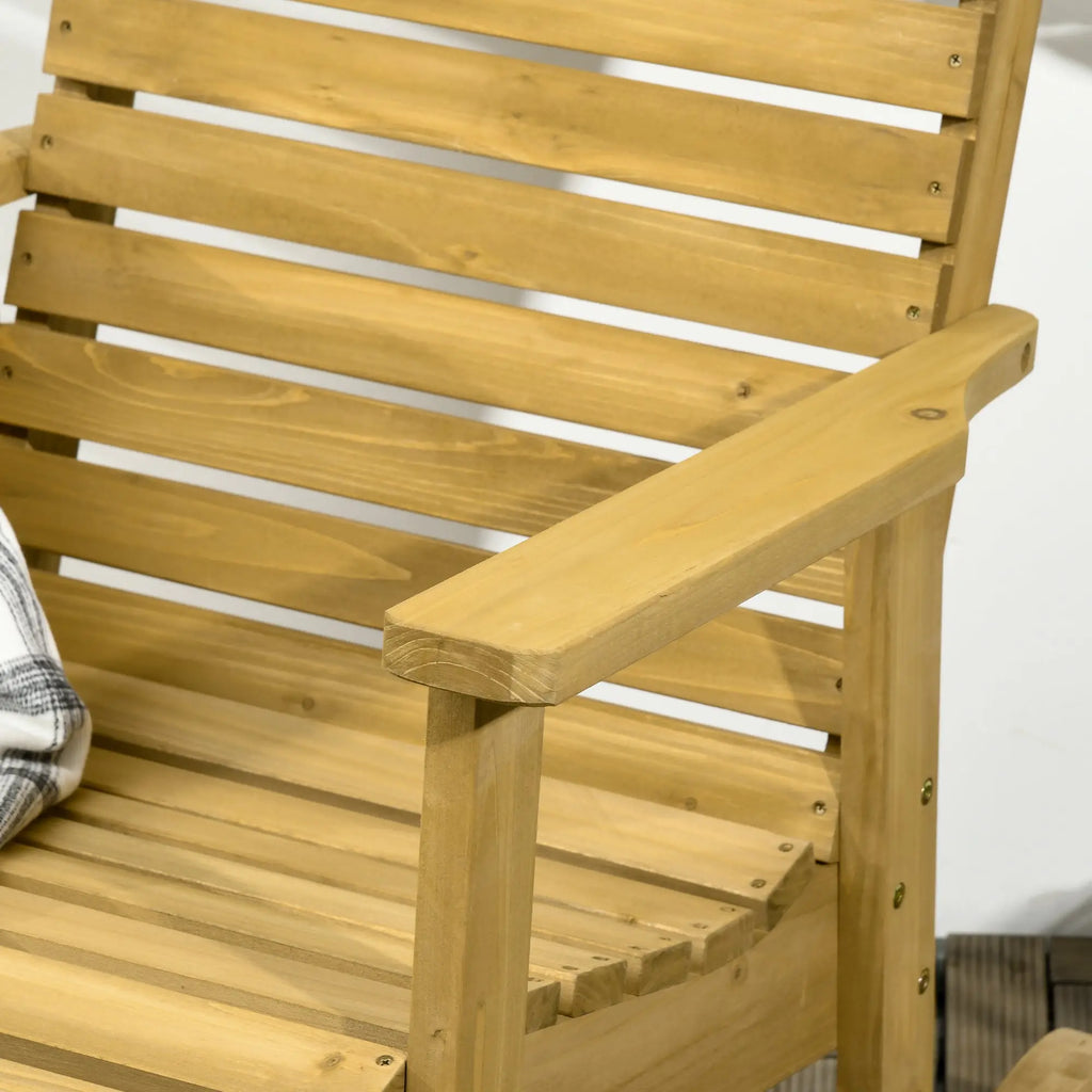 modern garden reading seat