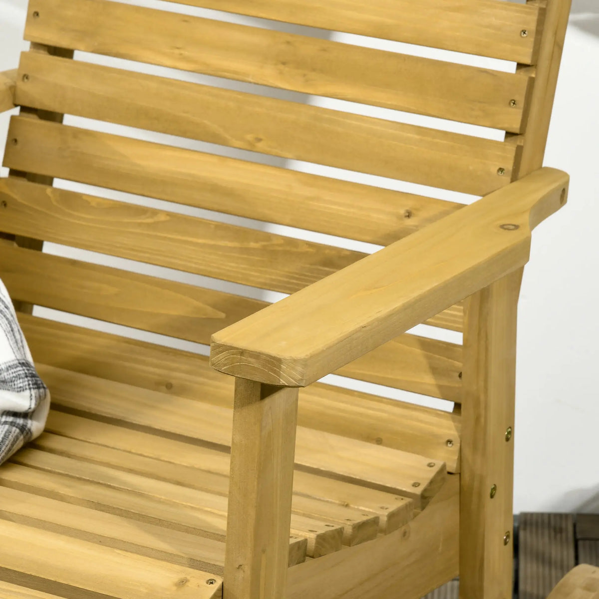 modern garden reading seat