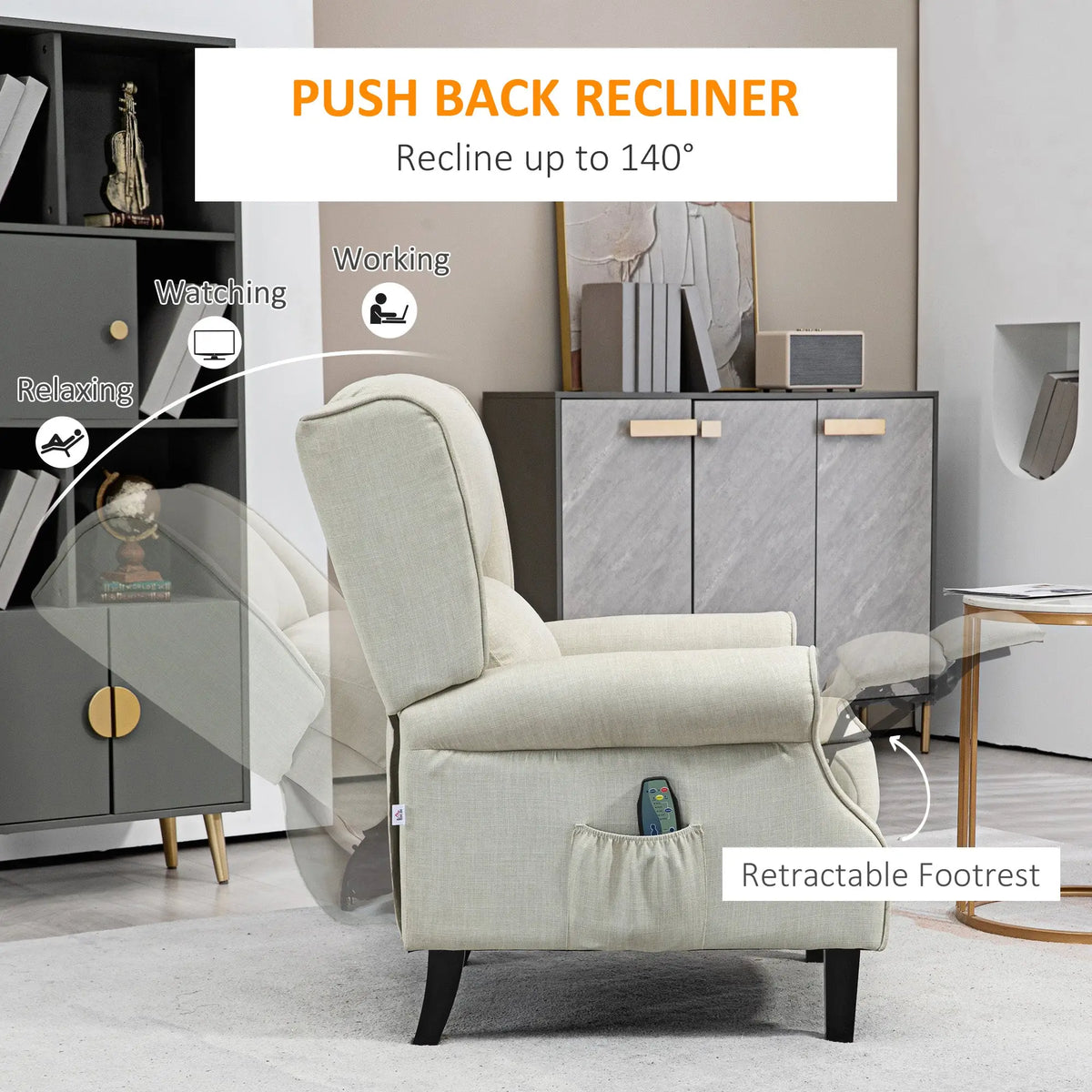 cozy oversized lounge chair for reading