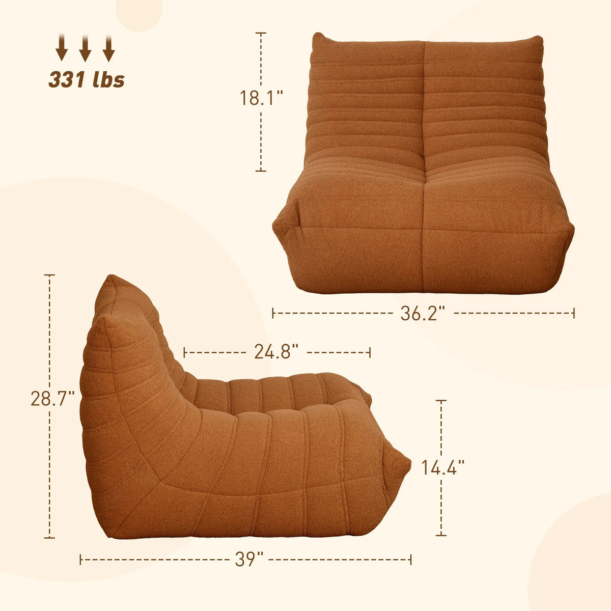 comfy chair perfect for reading