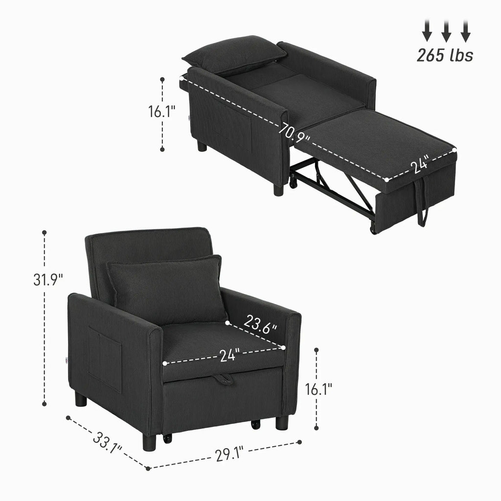 contemporary oversized reading furniture