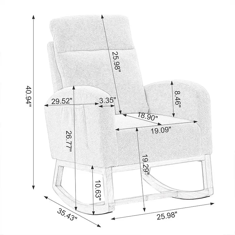 oversized chair with soft upholstery perfect for reading