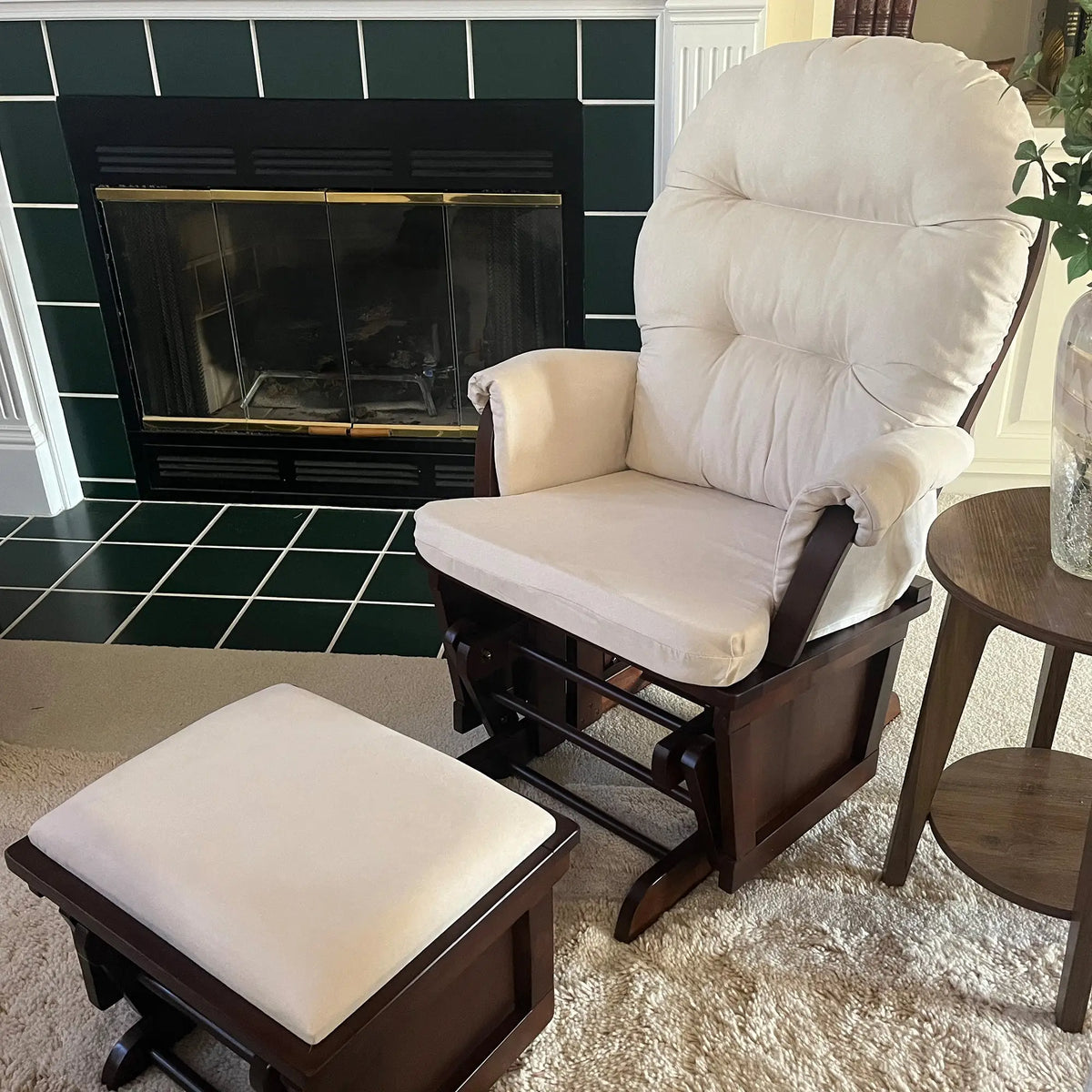 stylish oversized chair perfect for book lovers