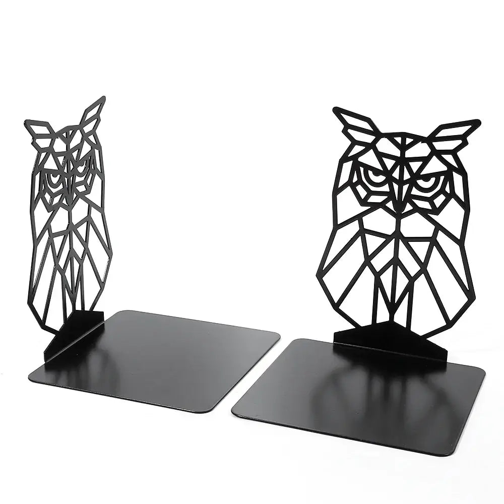owl shaped bookend for home office decor
