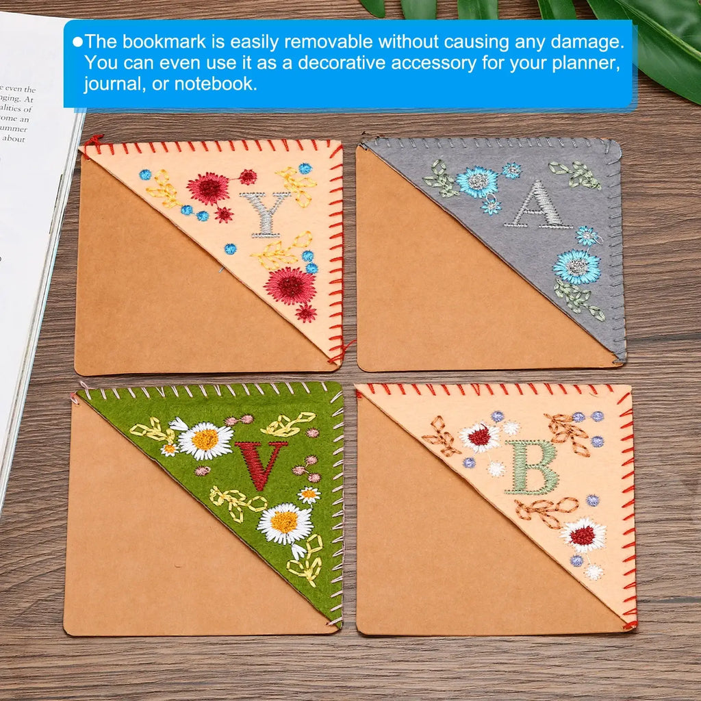 handcrafted bookmarks with names